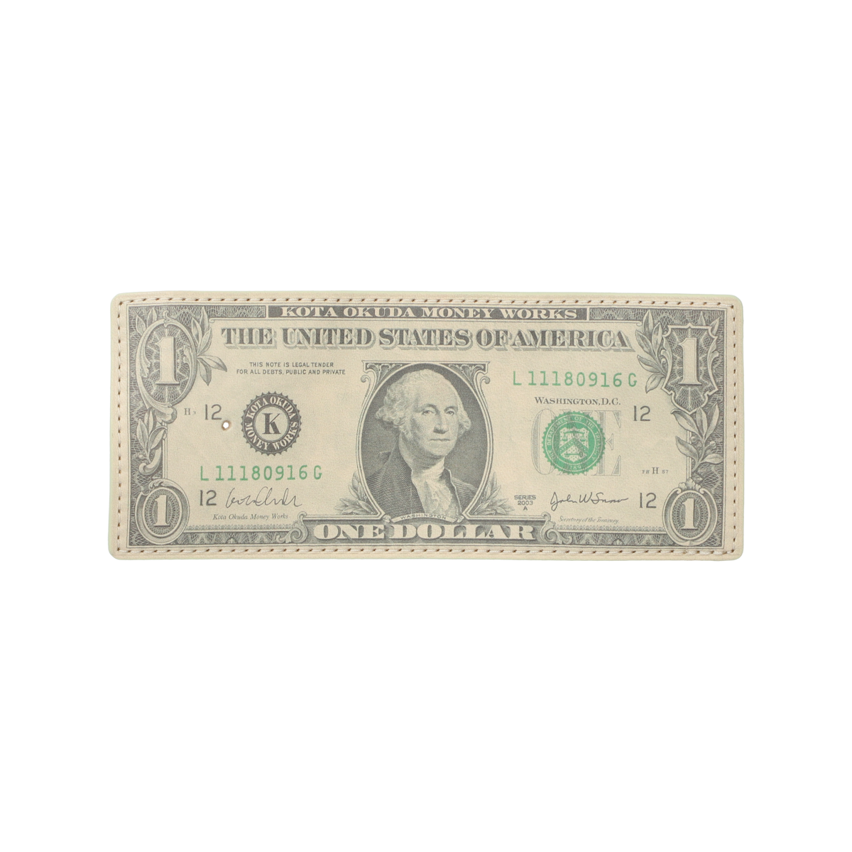 EV-040 KOTA OKUDA BANKNOTE LEATHER INCENSE HOLDER – MIYOSHI RUG