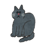 SW-003 Shiomi Wada × MIYOSHIRUG "CAT RUG B"