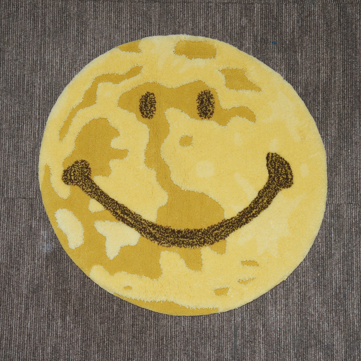 ラグ・カーペット MOOON SMILEY FACE RUG alwayth miyoshi en by MIYOSHI RUG × ALWAYTH 
