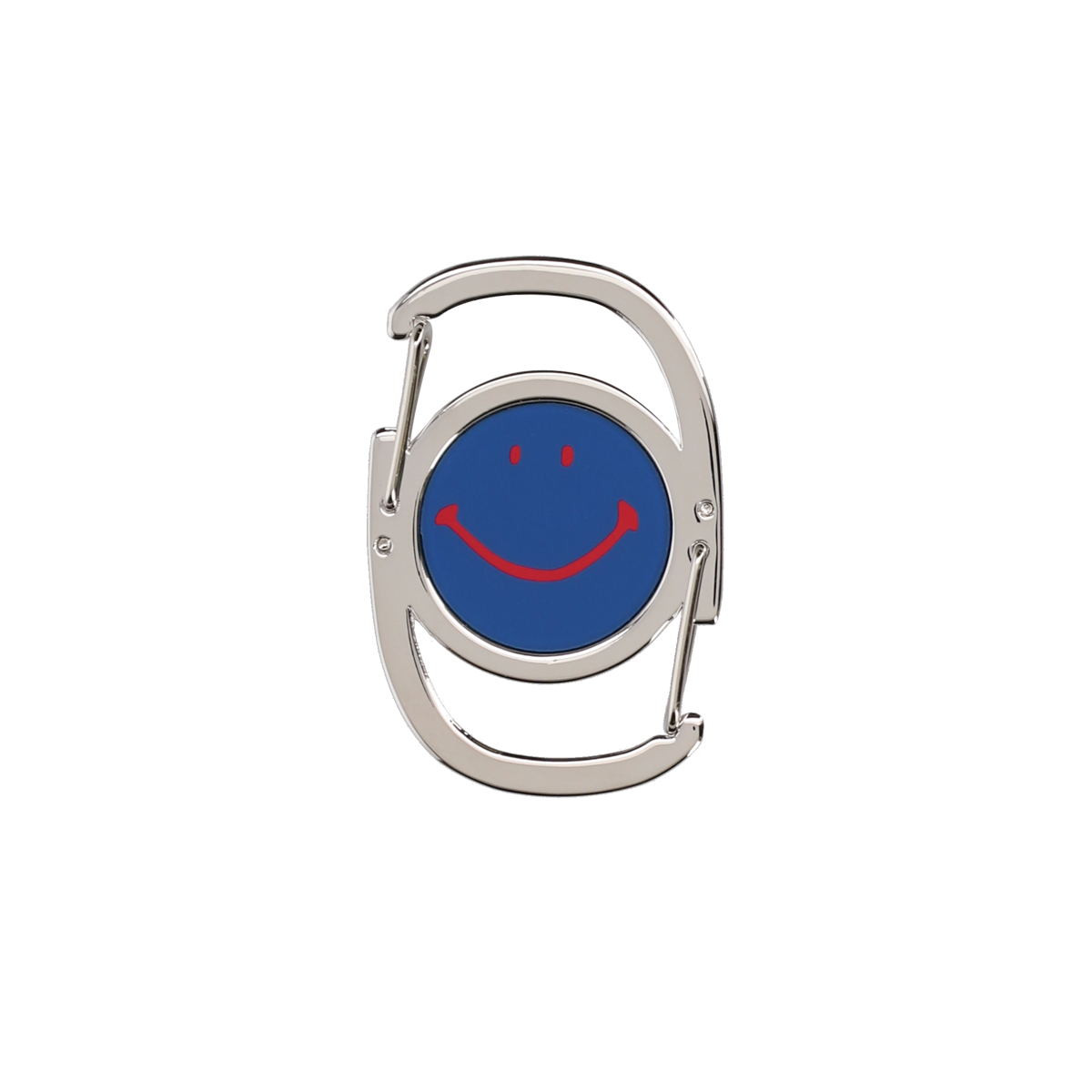 EVS-001 Harvey Ball × EVANS ORIGINAL SMILEY FACE CARABINER