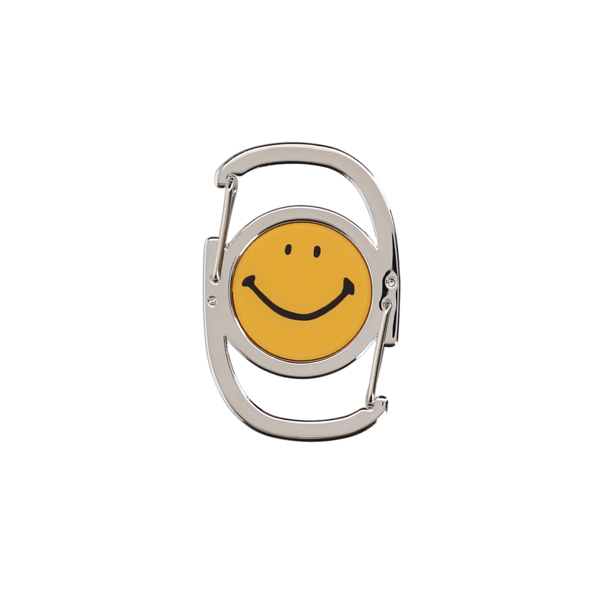 EVS-001 Harvey Ball × EVANS ORIGINAL SMILEY FACE CARABINER