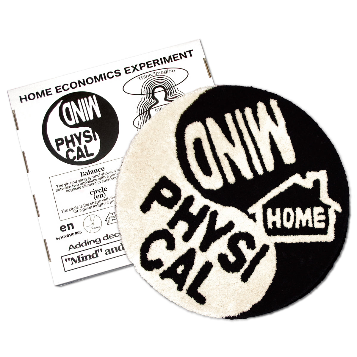 【完売品、美品】 ECONOMICS EXPERIMENT ラグ　マット HOME ECONOMICS EXPERIMENT ラグ マット home economics