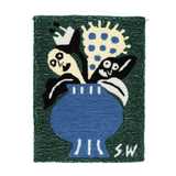 SW-001 Shiomi Wada×MIYOSHI RUG "FLOWER 2WAY RUG"