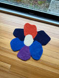MR-098 "CUT OUT FLOWER RUG"
