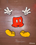 A5_MIYOSHI RUG / Mickey Collection "Mickey's Pants RUG+Glove RUG+Boots RUG"