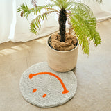 A6_MSM-007 Harvey Ball × MIYOSHI RUG "ORIGINAL SMILEY FACE TOILET RUG"