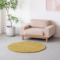 [KANADEMONO 限定発売/カラーオーダー/サイズオーダー] THE RUG crafted with MIYOSHI RUG / ONE COLOR × ROUND