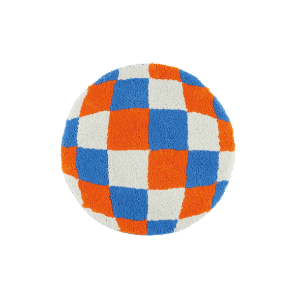 MR-063 "CHECKER SPHERED RUG"