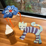 A3_KA-005 Kenichi Asai × MIYOSHIRUG "FLOWER  RUG B"