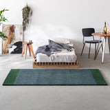 [KANADEMONO 限定発売/カラーオーダー/サイズオーダー] THE RUG crafted with MIYOSHI RUG / TWO COLOR × RECTANGLE