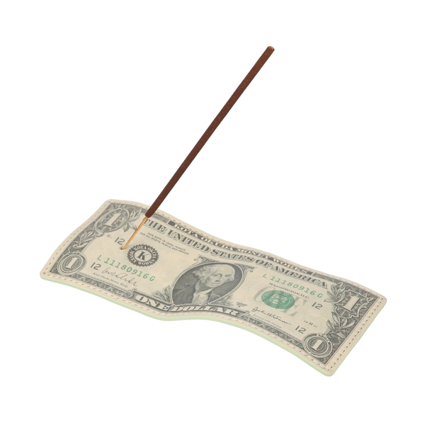 A3_EV-040 KOTA OKUDA BANKNOTE LEATHER INCENSE HOLDER