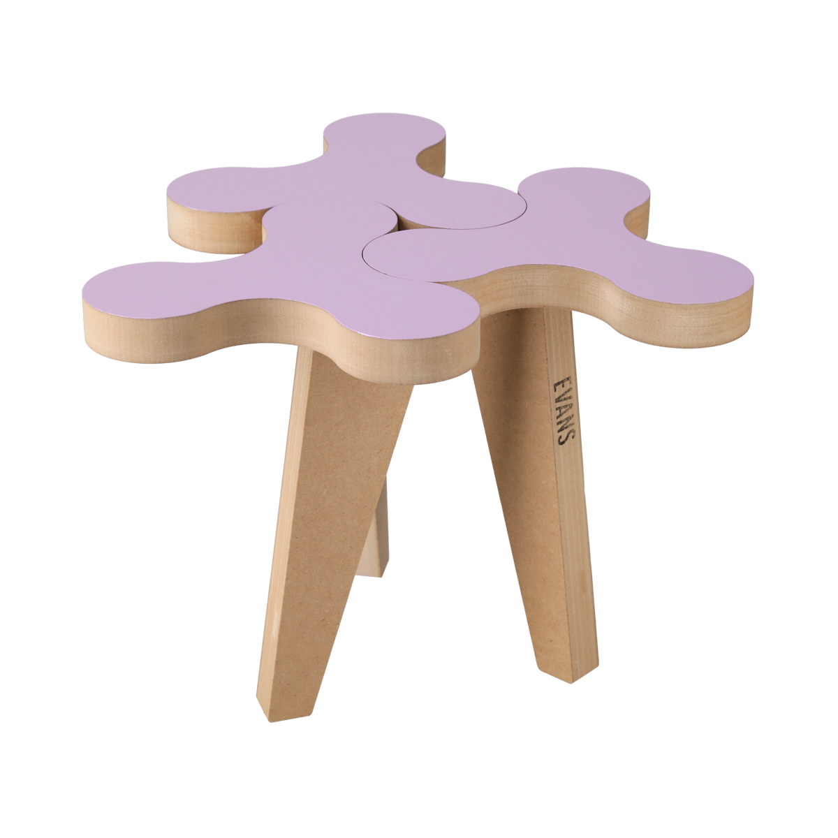 スツール EVANS ROOVICE CLOVER STOOL MIYOSHI RUG EV-010 EVANS×ROOVICE CLOVER STOOL – MIYOSHI RUG