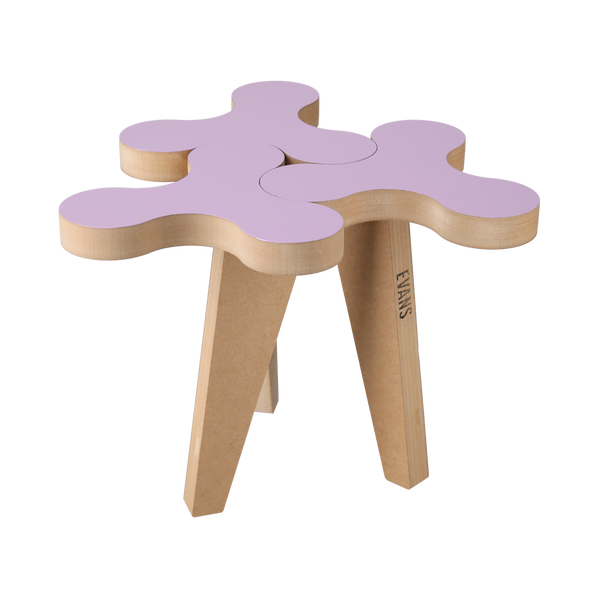 スツール EVANS MIYOSHI RUG CLOVER STOOL EV-010 EVANS×ROOVICE CLOVER STOOL – MIYOSHI RUG