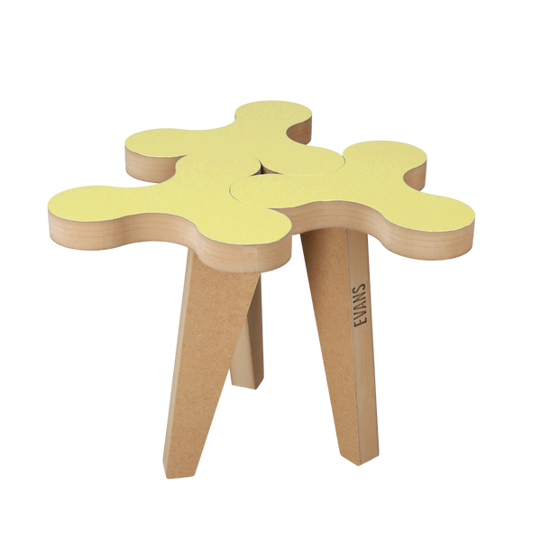 EV-010 EVANS×ROOVICE CLOVER STOOL – MIYOSHI RUG EV-010 EVANS×ROOVICE CLOVER STOOL – MIYOSHI RUG