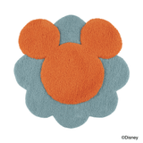 DM-007 MIYOSHI RUG / Mickey Collection "Mickey Mouse / Flower Rug"