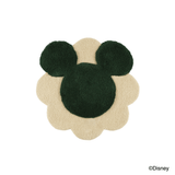 DM-006 MIYOSHI RUG / Mickey Collection "Mickey Mouse / Flower Chair Rug"
