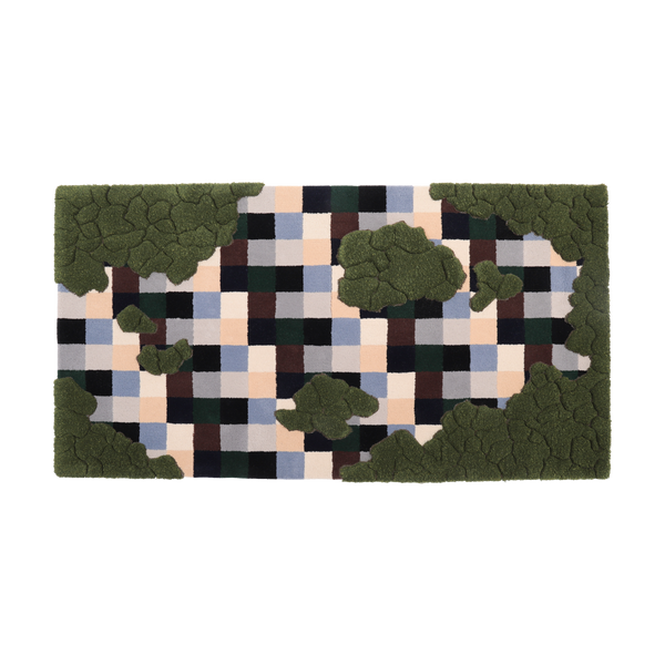 [受注販売] MCI-004 "MOSS BLOCK RUG"