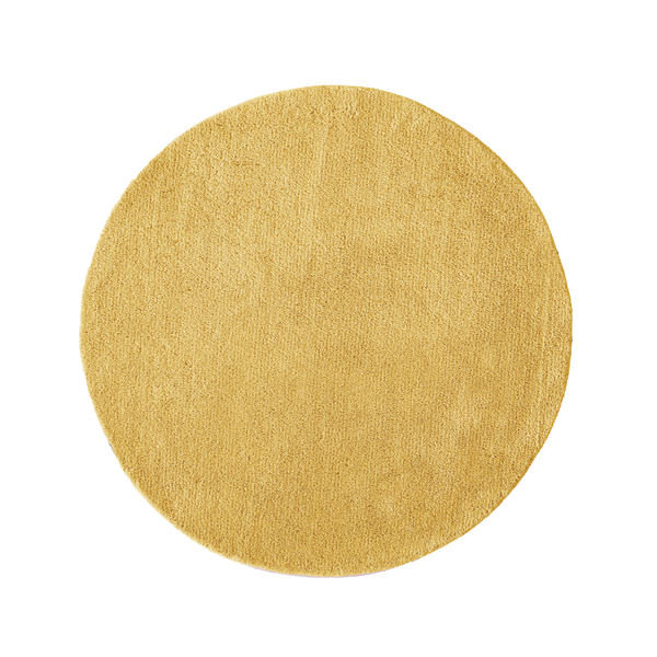 [KANADEMONO 限定発売/カラーオーダー/サイズオーダー] THE RUG crafted with MIYOSHI RUG / ONE COLOR × ROUND