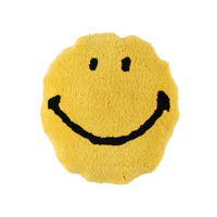 MSM-005 Harvey Ball × MIYOSHI RUG  ORIGINAL SMILEY FACE CUSHION COVER