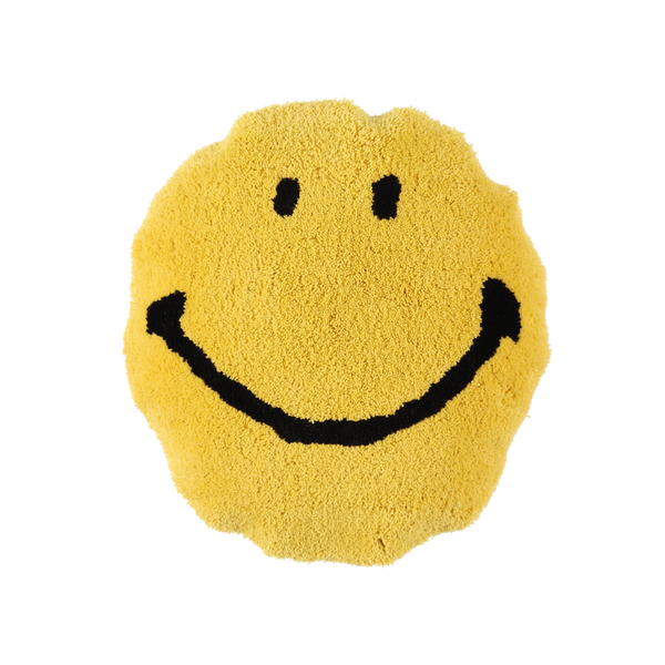 MSM-005 Harvey Ball × MIYOSHI RUG  ORIGINAL SMILEY FACE CUSHION COVER