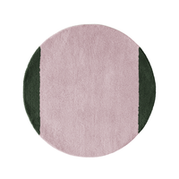 [KANADEMONO 限定発売/カラーオーダー/サイズオーダー] THE RUG crafted with MIYOSHI RUG / TWO COLOR × ROUND