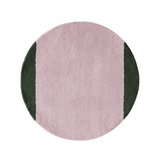 [KANADEMONO 限定発売/カラーオーダー/サイズオーダー] THE RUG crafted with MIYOSHI RUG / TWO COLOR × ROUND