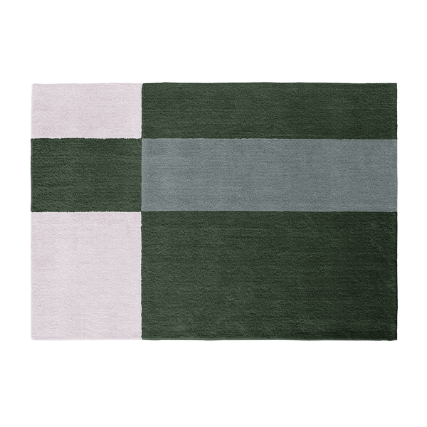 [KANADEMONO 限定発売/カラーオーダー/サイズオーダー] THE RUG crafted with MIYOSHI RUG / THREE COLOR × RECTANGLE