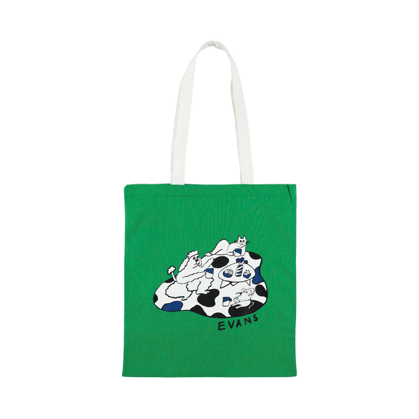 MIYOSHI RUG トートバッグ Mickey Collectionグリーン MIYOSHI RUG トートバッグ Mickey Collectionグリーン