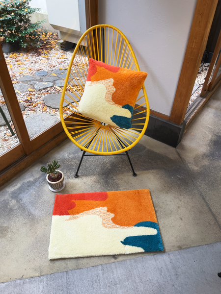 miyoshi rug クッション miyoshi rug クッション